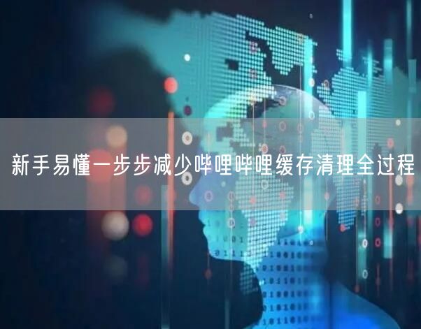新手易懂一步步减少哔哩哔哩缓存清理全过程