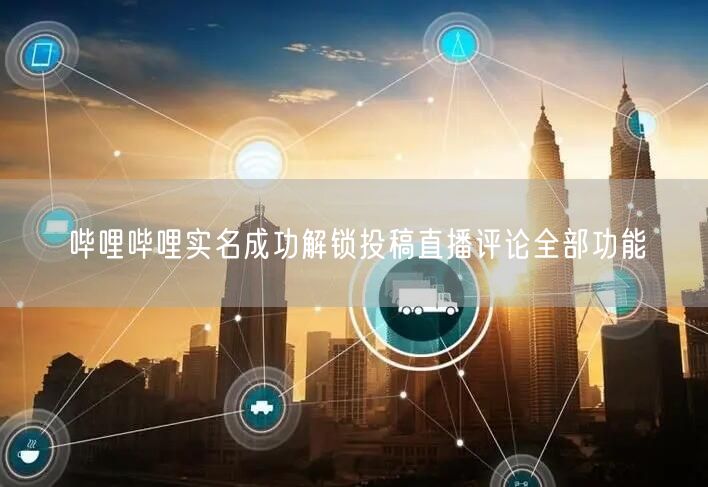 哔哩哔哩实名成功解锁投稿直播评论全部功能