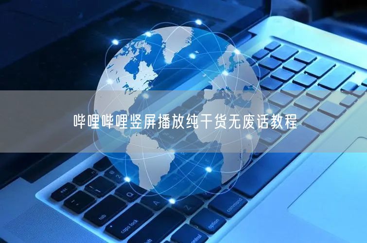 哔哩哔哩竖屏播放纯干货无废话教程